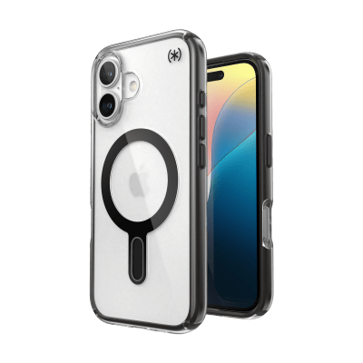 Speck ClickLock Presidio Mobildeksel iPhone 16 Magsafe - Gjennomsiktig