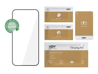 Skjermbeskyttelse heldekkende glass iPhone 16 Pro