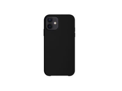 Silikondeksel iPhone 12 Mini - Svart