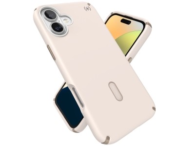 Speck ClickLock Presidio2 Mobildeksel iPhone 16 Plus - Hvit