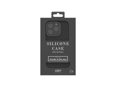 Silikondeksel iPhone 16 Pro Max Magsafe - Svart