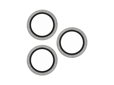 PanzerGlass Safe Linsebeskyttelse iPhone 16 Pro/16 Pro Max - Sølv