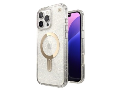 Speck ClickLock Lux Mobildeksel iPhone 16 Pro Max Magsafe - Glitter