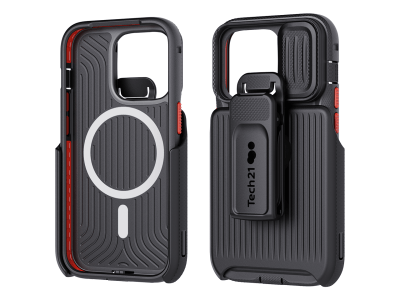 Tech21 Evo Max Deksel m/Hylster iPhone 14 Pro Magsafe - Svart