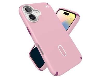 Speck ClickLock Presidio2 Mobildeksel iPhone 16 - Rosa