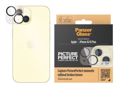 PanzerGlass Kamerabeskyttelse iPhone 15/15 Plus