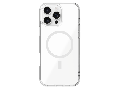 Silikondeksel iPhone 16 Pro Max Magsafe - Gjennomsiktig