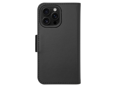 Lommebokdeksel iPhone 16 Pro Max - Svart