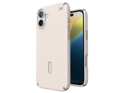 Speck ClickLock Presidio2 Mobildeksel iPhone 16 Plus - Hvit